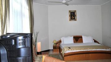 1 chambre, literie de qualité supérieure, couette en duvet d'oie