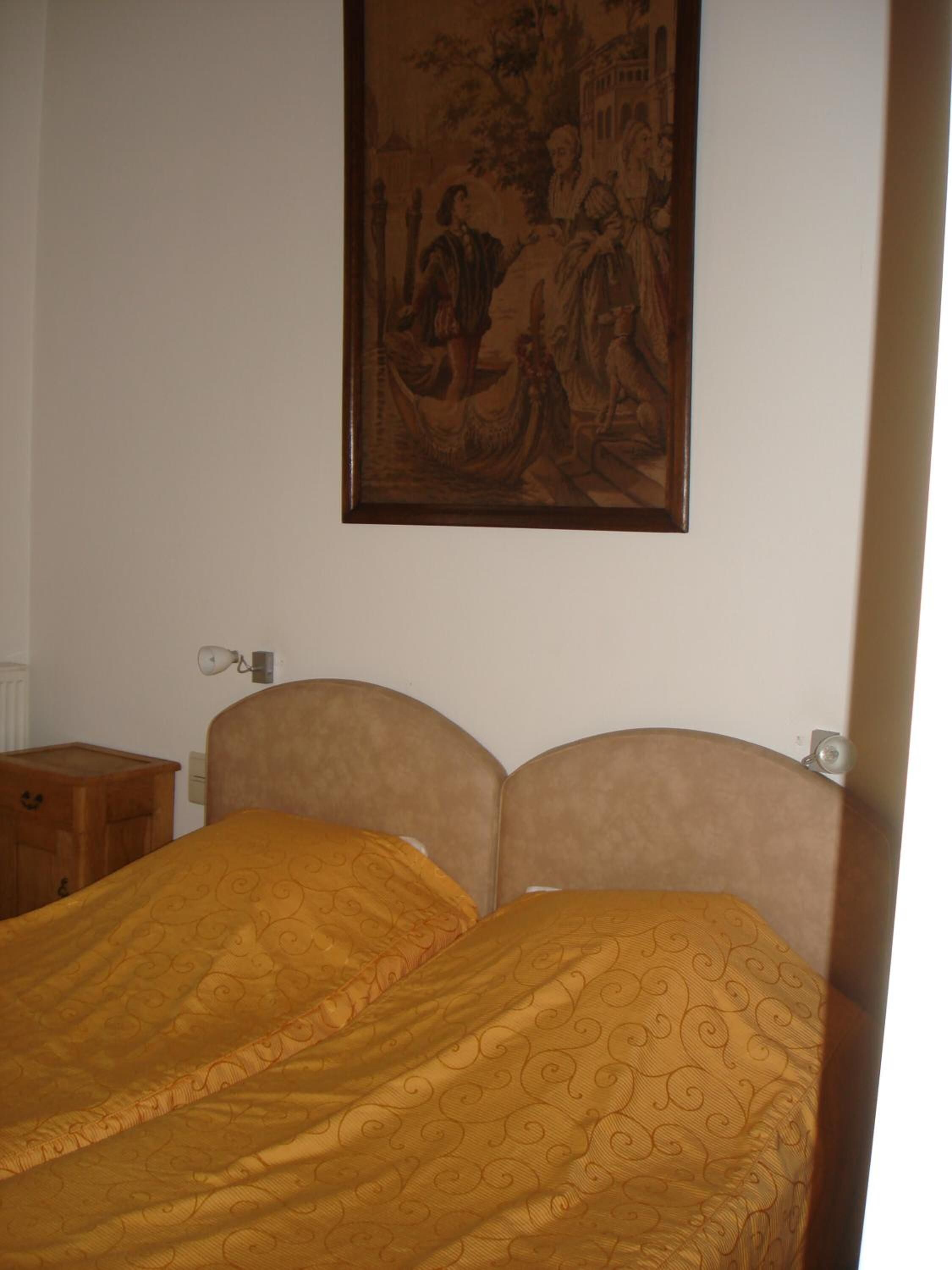 pillow-top beds, desk, blackout curtains, soundproofing