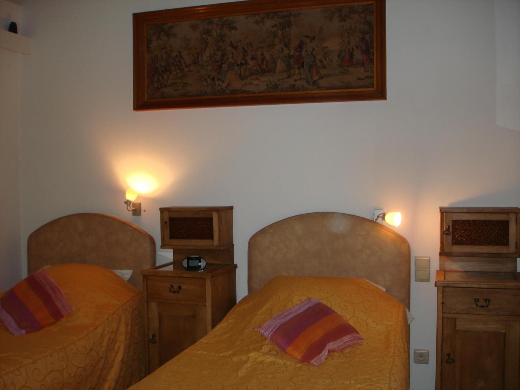 pillow-top beds, desk, blackout curtains, soundproofing