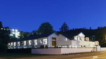 Front of property - evening/night