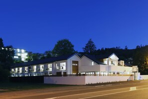 Front of property – evening/night