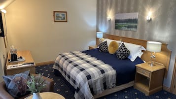 Egyptian cotton sheets, premium bedding, iron/ironing board, free WiFi