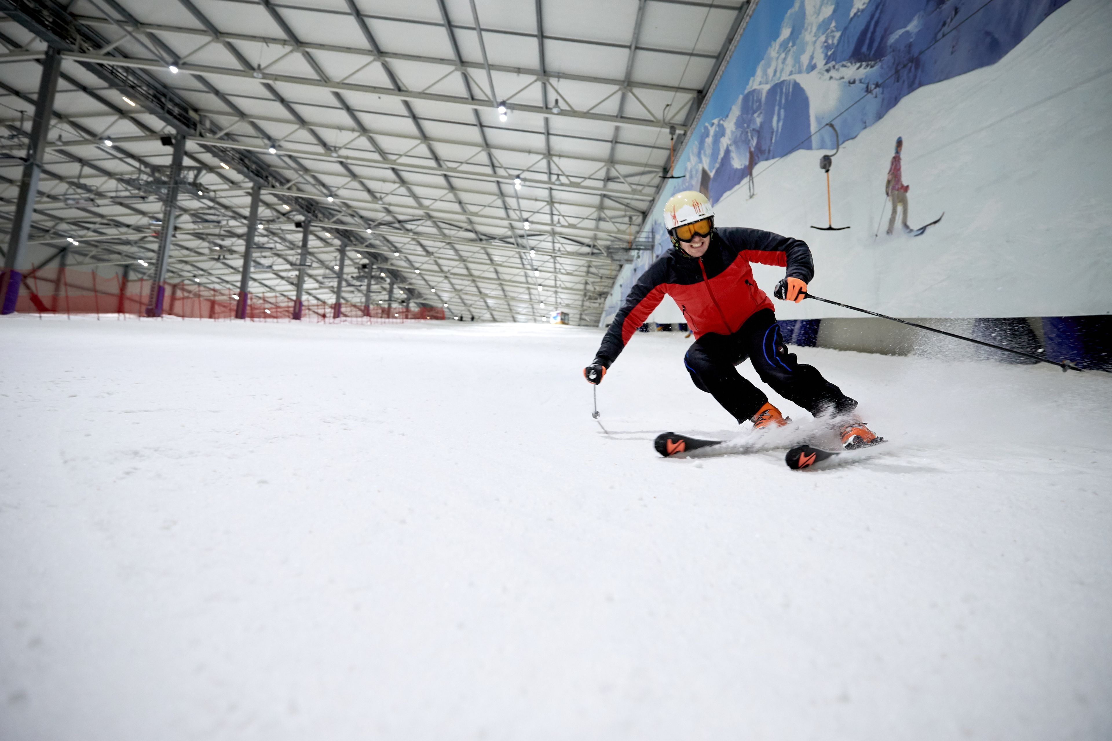 Bermain ski