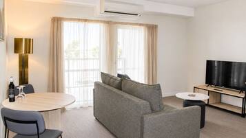Appartement, 1 chambre | Coin séjour