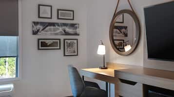 In-room safe, blackout curtains, iron/ironing board, rollaway beds