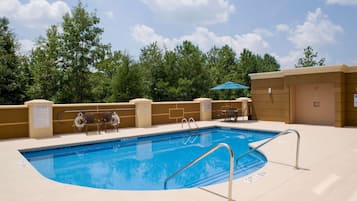 Seasonal outdoor pool