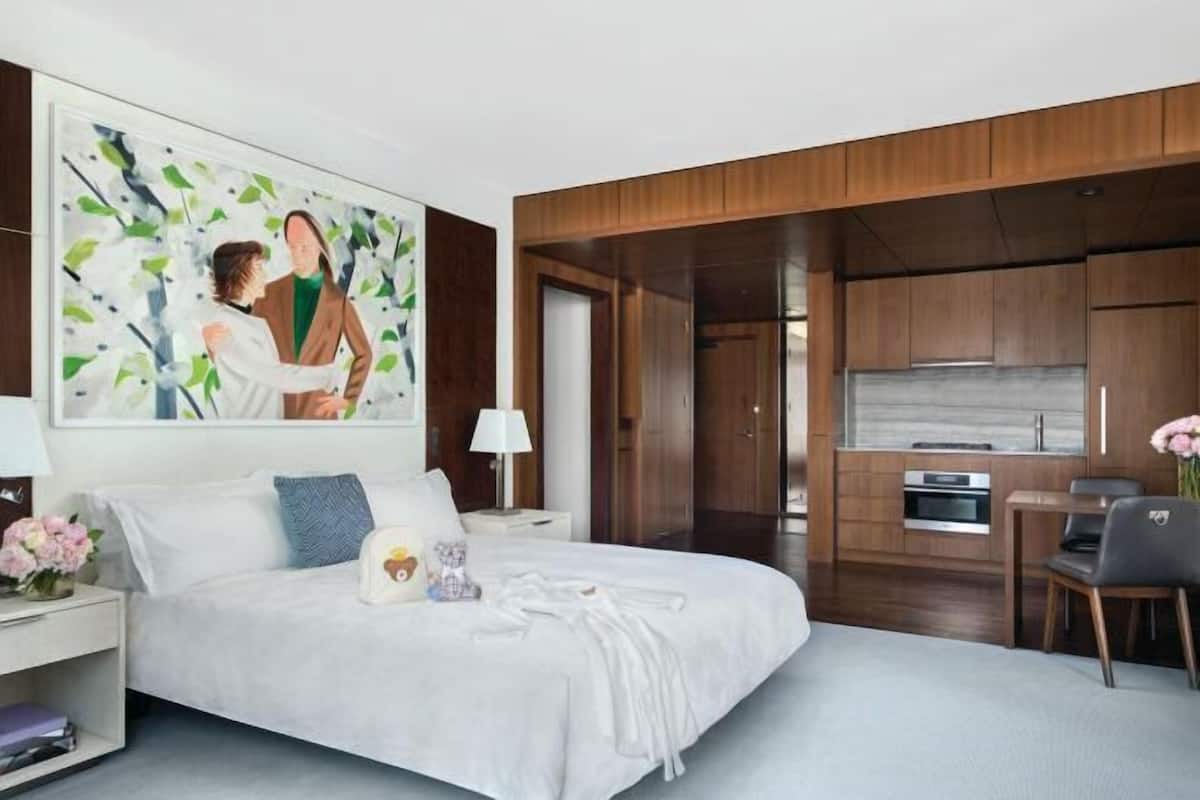 1 Schlafzimmer, italienische Bettbezüge von Frette