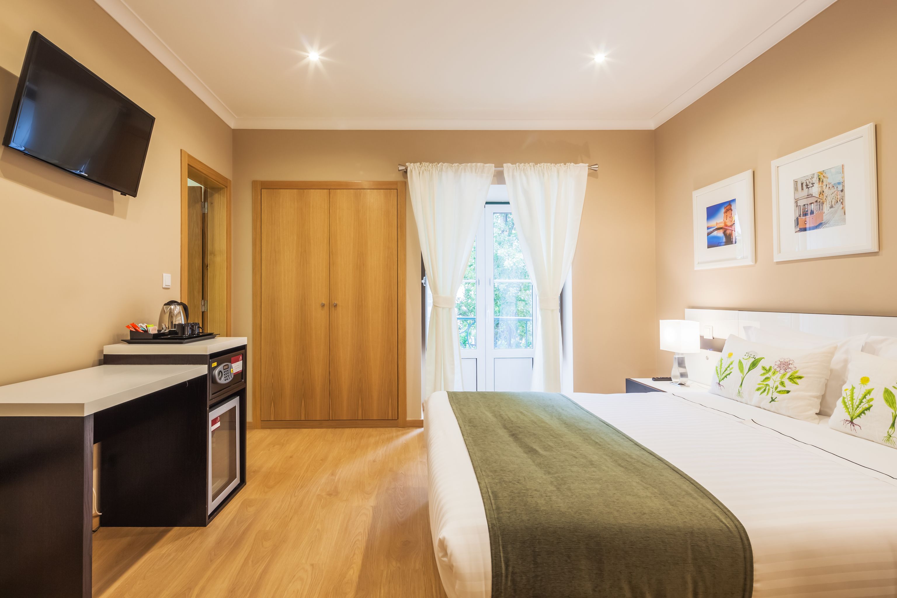 superior double room | in-room safe, desk, blackout curtains, soundproofing