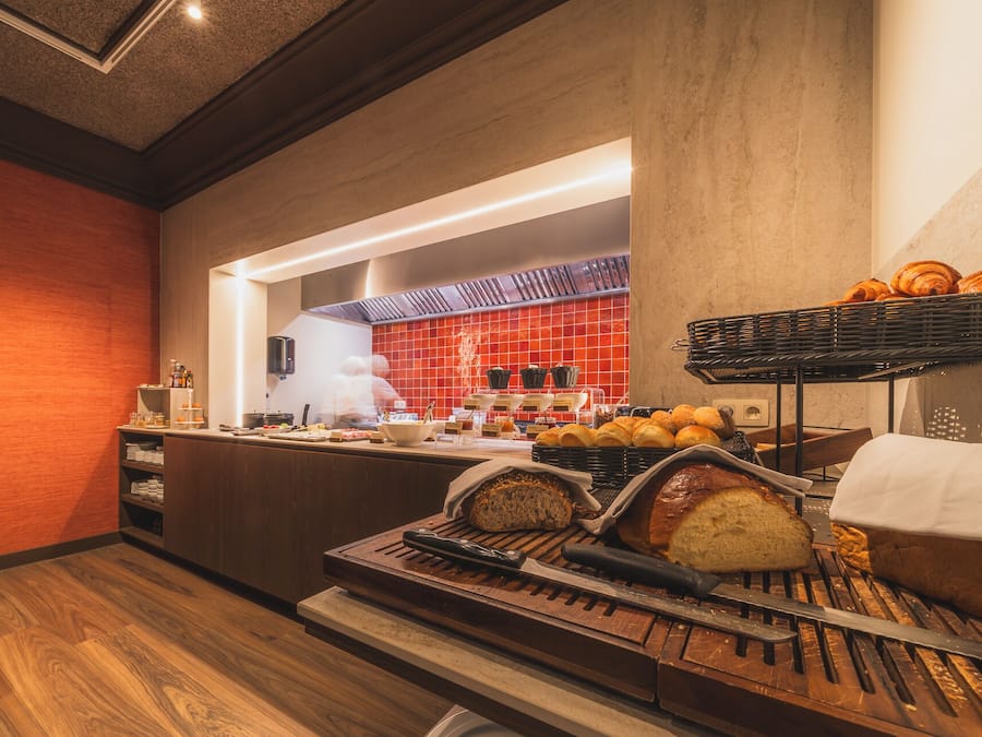 Petit déjeuner buffet