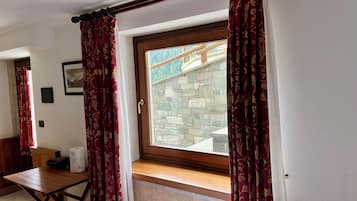Down duvets, minibar, in-room safe, desk