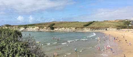 Nálægt ströndinni