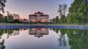 Front of property – evening/night