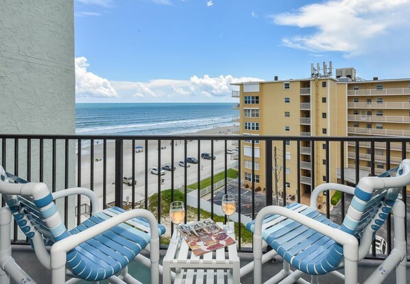 Balcony - Ocean Trillium Suites (New Smyrna Beach)