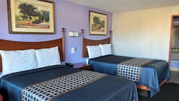 Iron/ironing board, free WiFi, bed sheets, alarm clocks