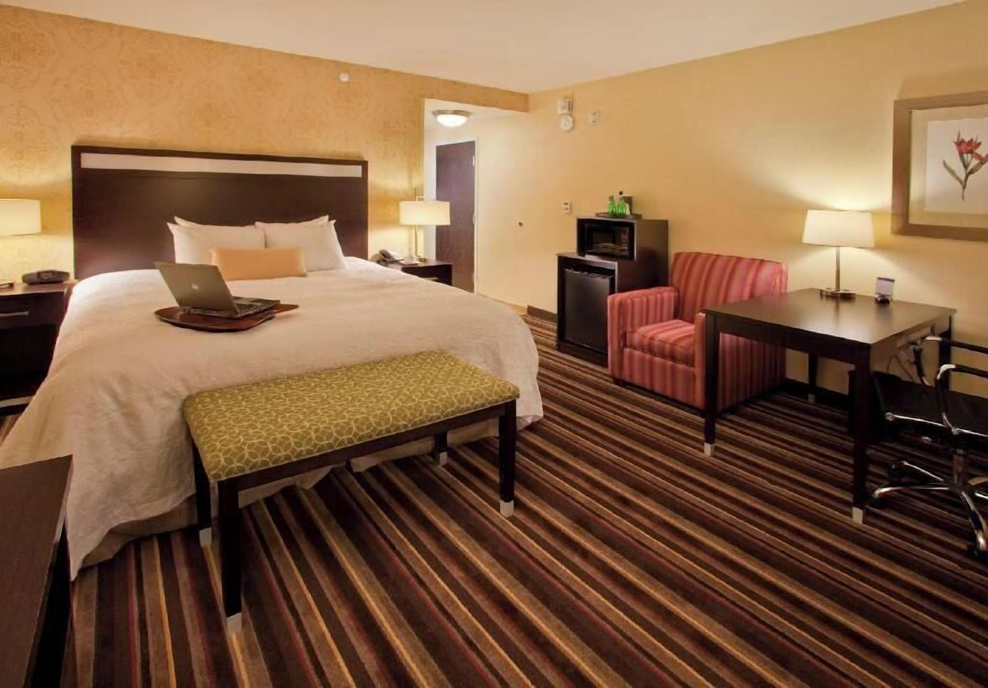 Premium bedding, pillow-top beds, in-room safe, laptop workspace