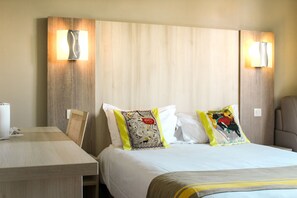 Comfort Room, Garden Area | Individually decorated, desk, soundproofing, free WiFi