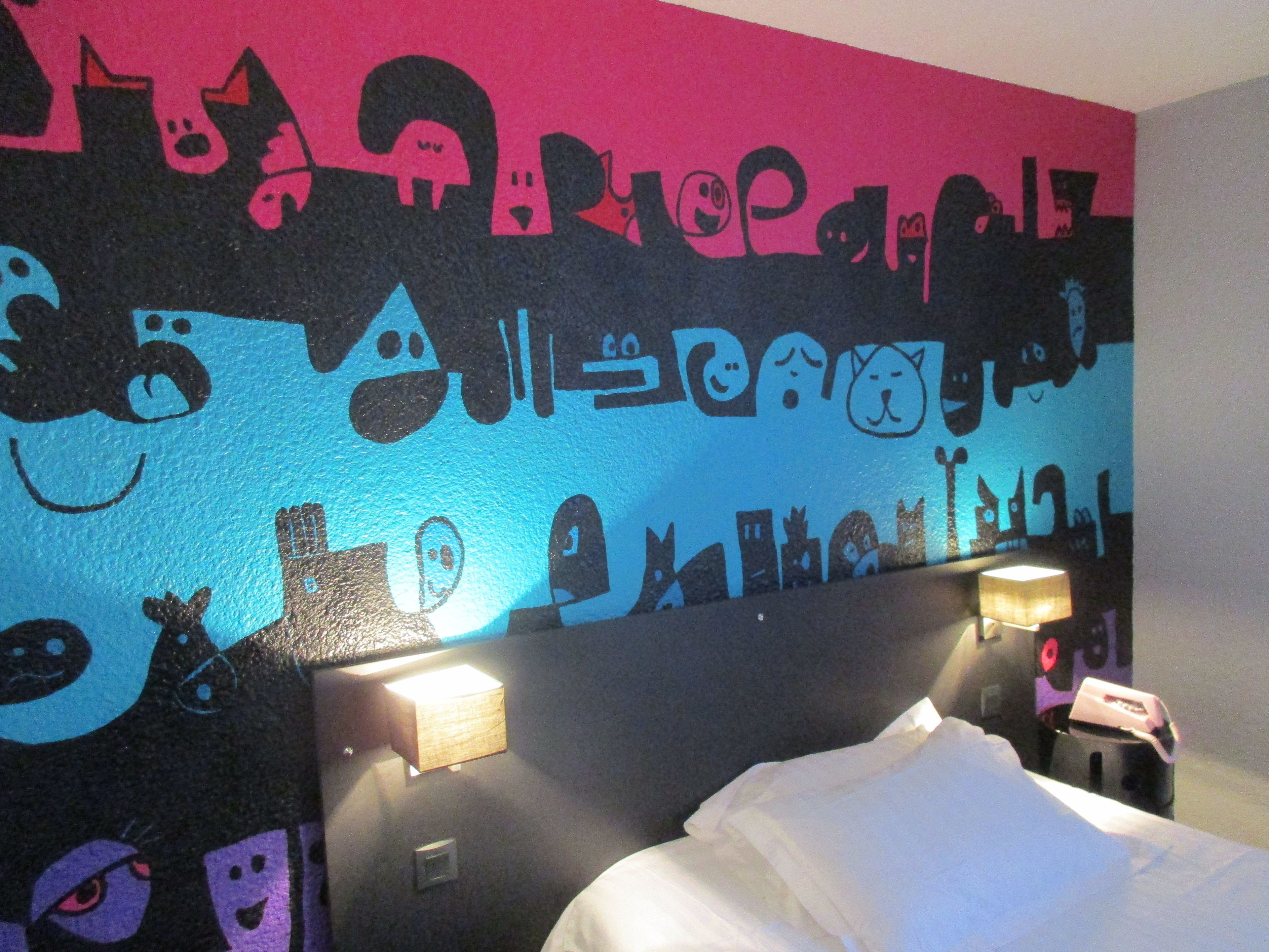 single room | individually decorated, desk, blackout curtains, soundproofing