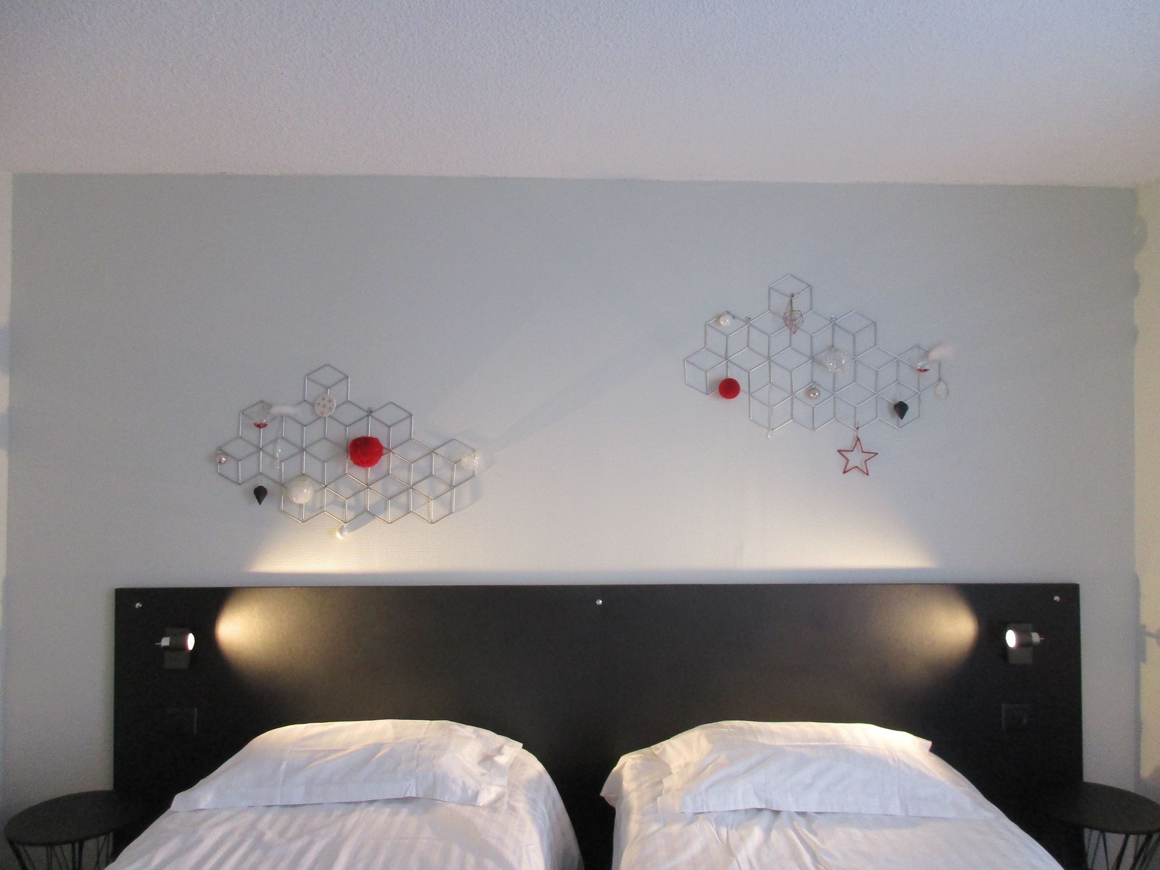 twin room | individually decorated, desk, blackout curtains, soundproofing