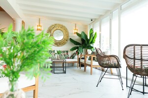 Sitzecke in der Lobby