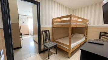 Family Double Room | Minibar, in-room safe, desk, free WiFi