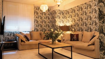 Sala de estar en el lobby