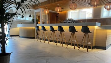 Sala de estar en el lobby