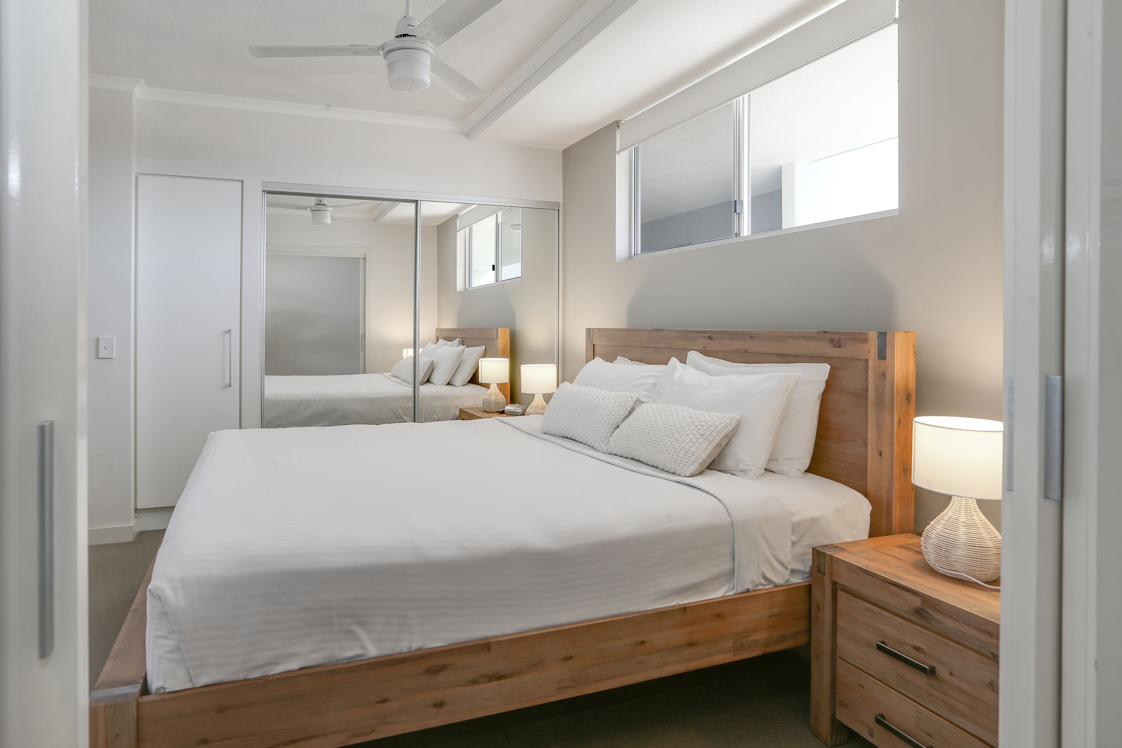 2 bedrooms, premium bedding, individually decorated