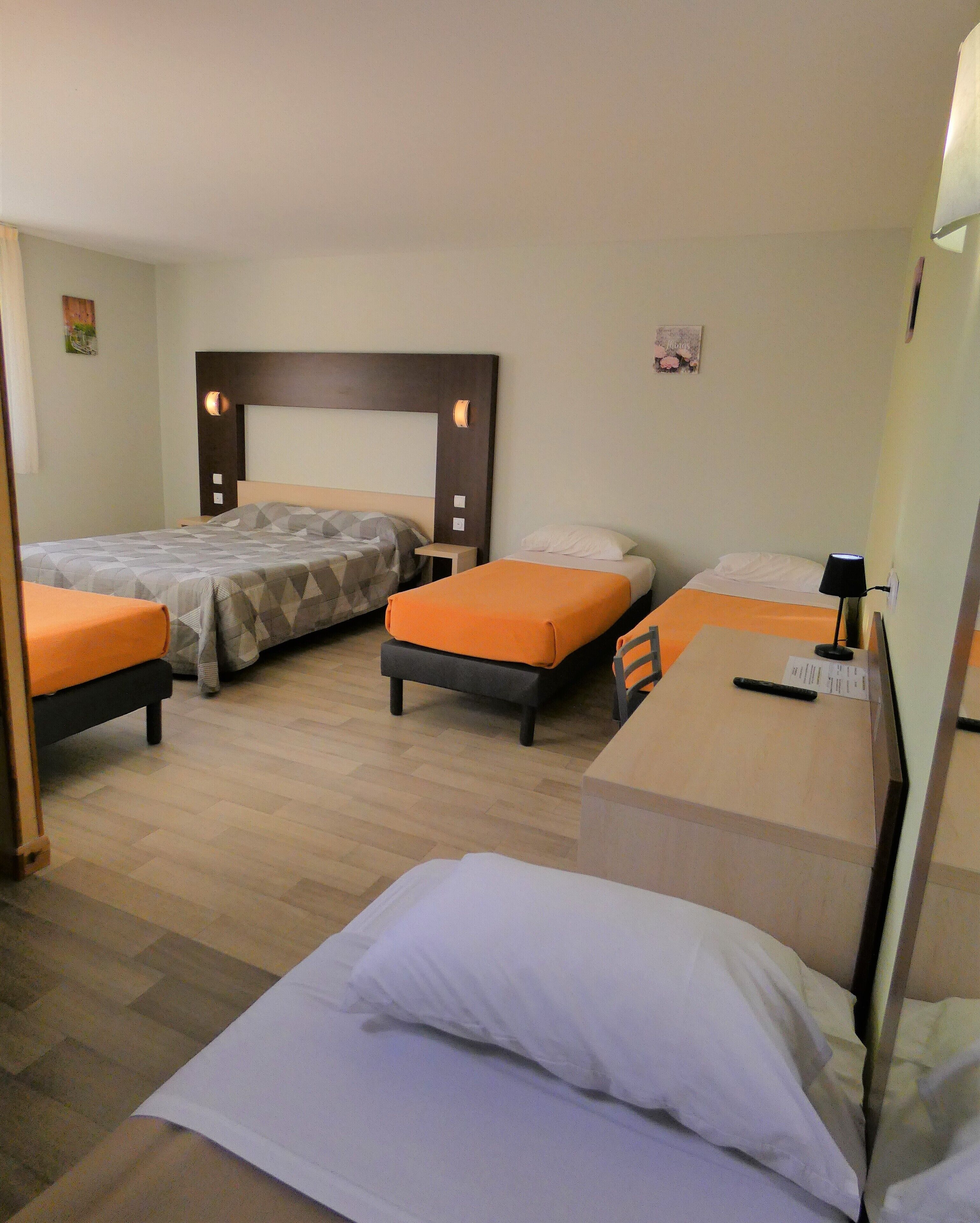 premium bedding, individually furnished, desk, laptop workspace