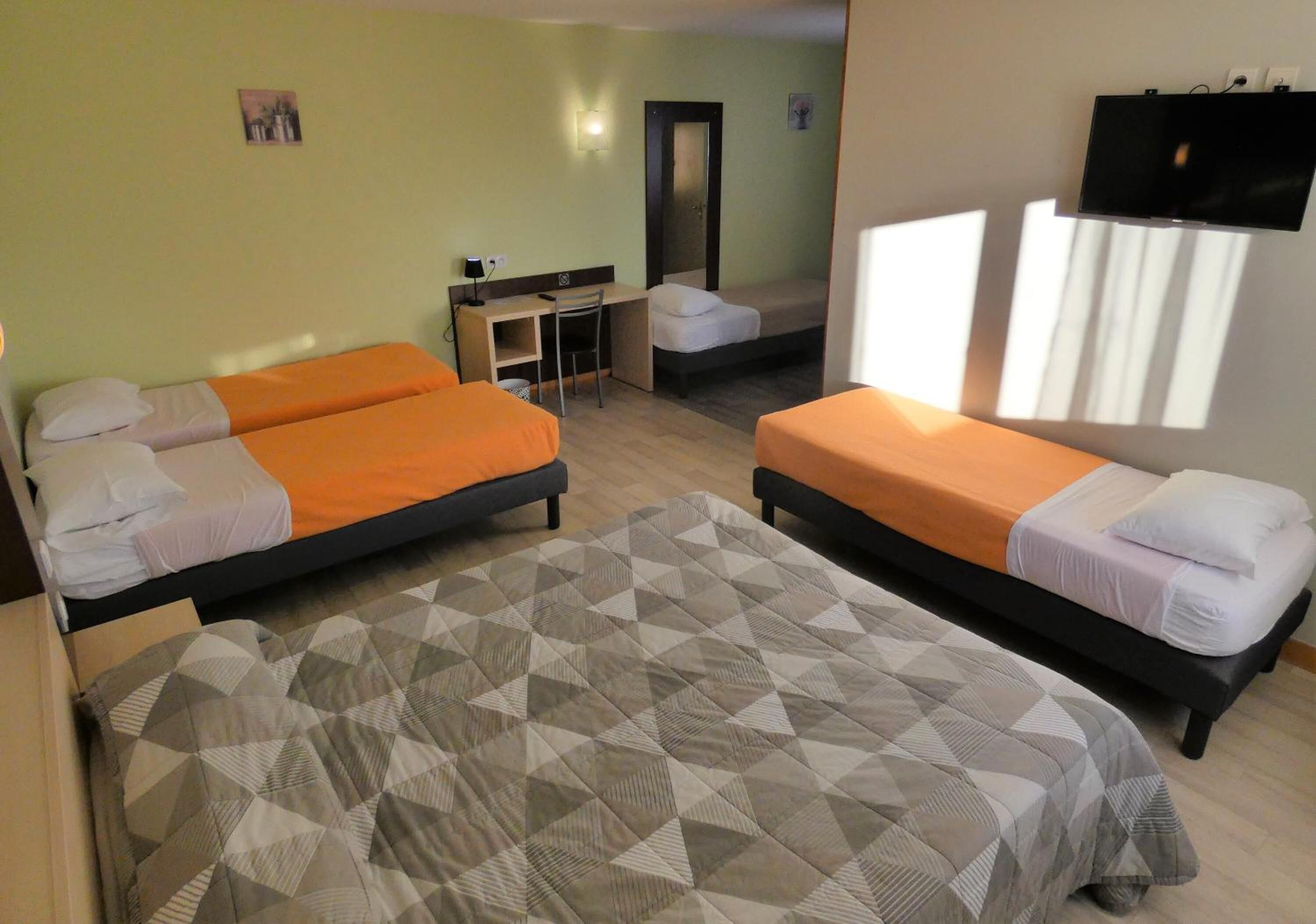 premium bedding, individually furnished, desk, laptop workspace