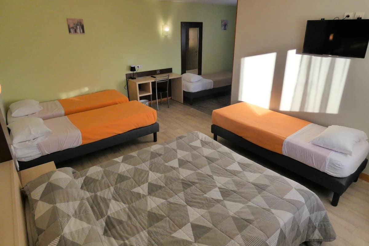 premium bedding, individually furnished, desk, laptop workspace