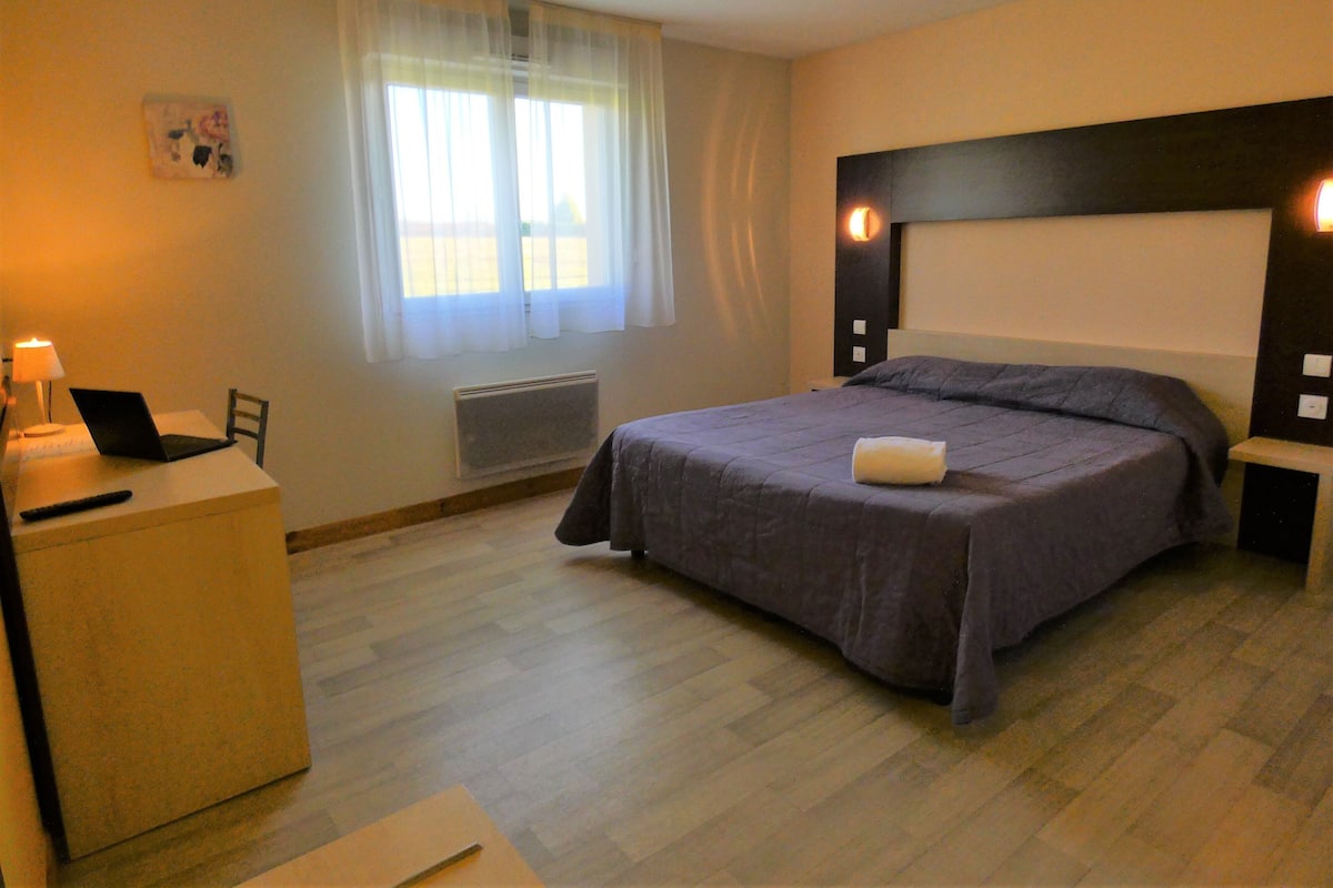 Standard Double Room | Peralatan tempat tidur premium, dilengkapkan perabot secara berasingan
