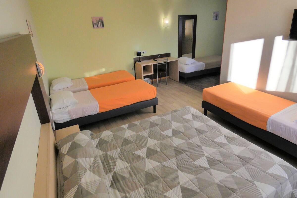 premium bedding, individually furnished, desk, laptop workspace