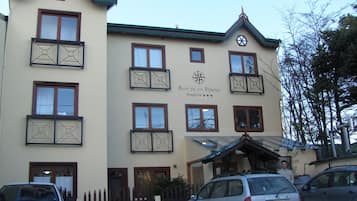 Overnatningsstedets facade