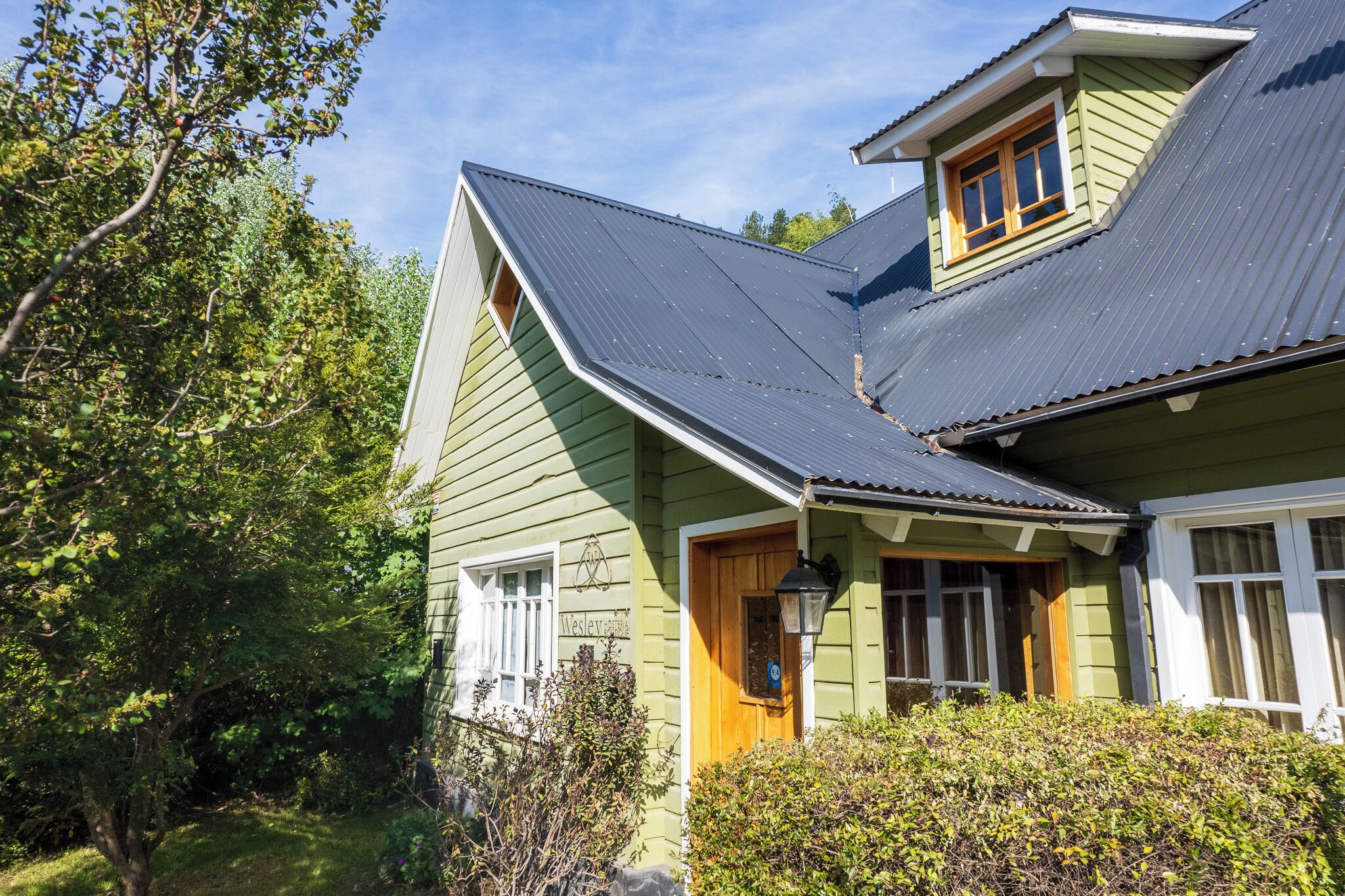 Façade de l’hébergement