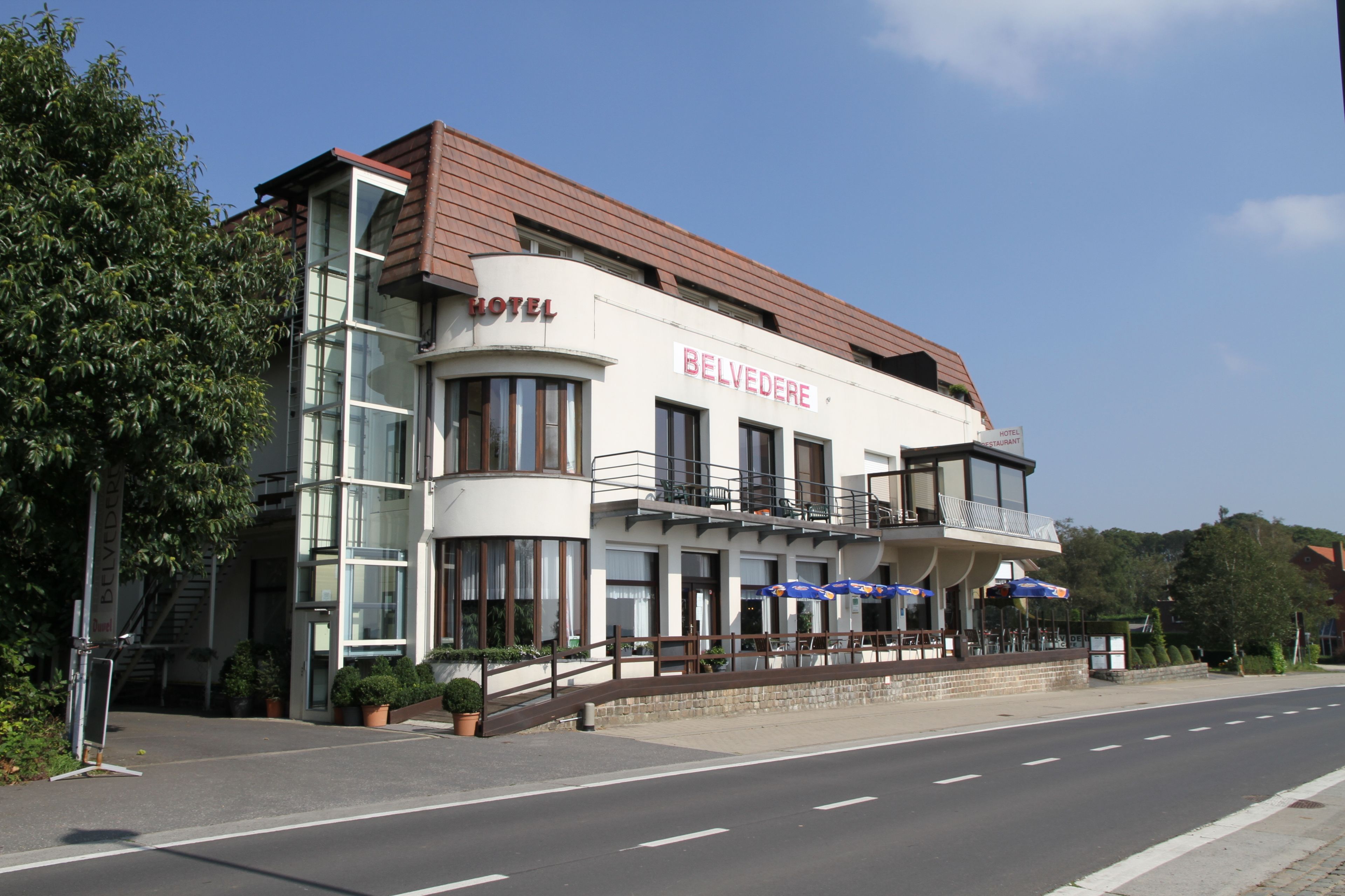 Façade de l’hébergement