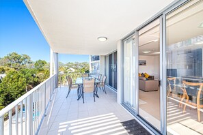 Balcony view - On the Bay Apartments (Bongaree)
