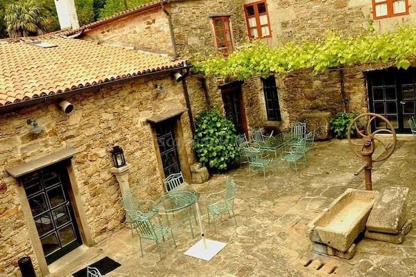 Entrada de la propiedad