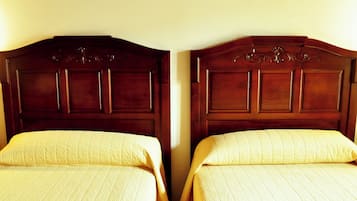 Individually decorated, individually furnished, desk, blackout drapes