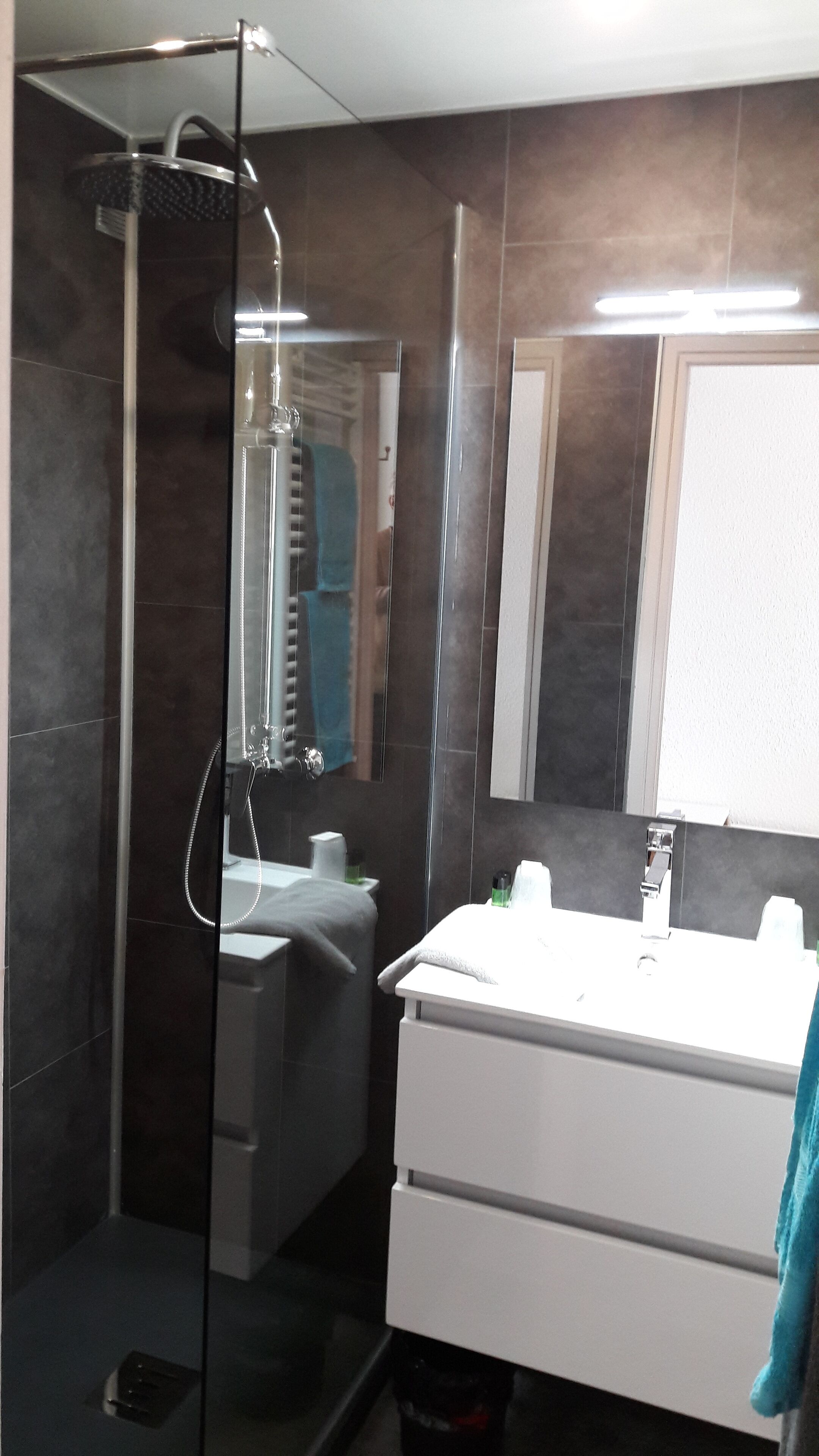 standard room, 2 single beds | bathroom | bathtub, hair dryer