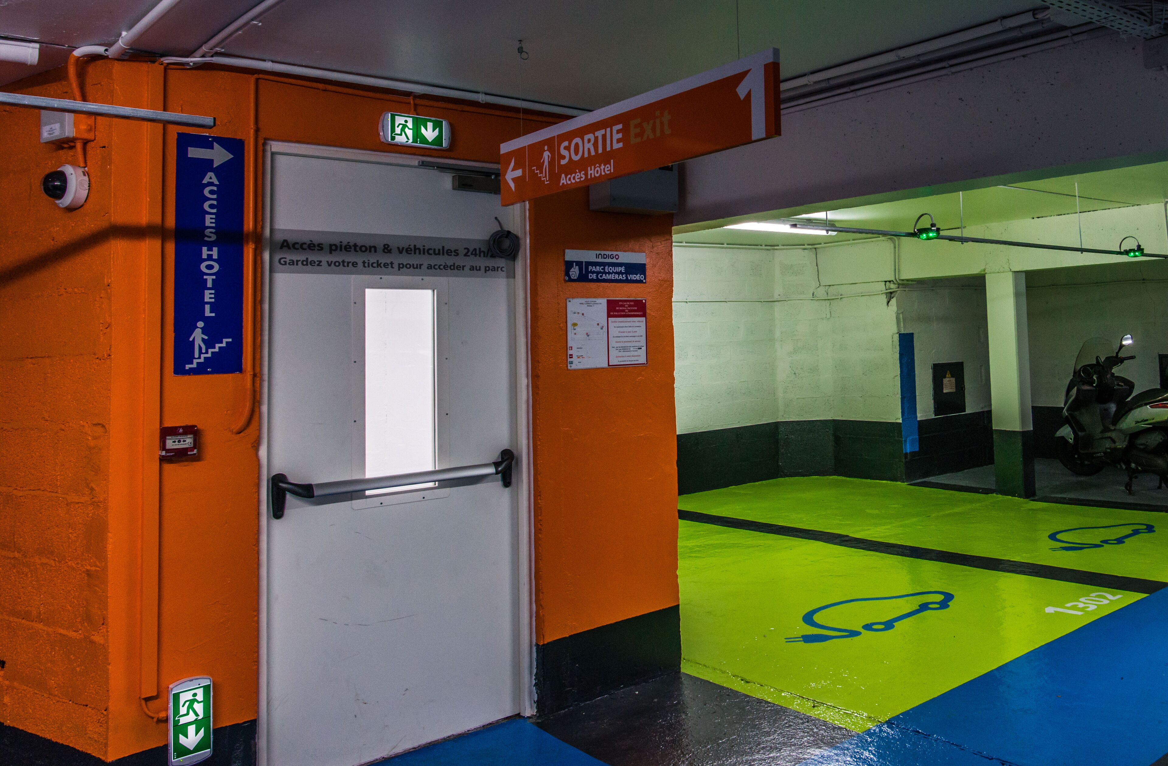 electric vehicle-charging station