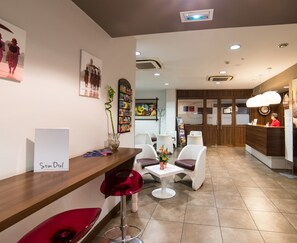 Sitzecke in der Lobby