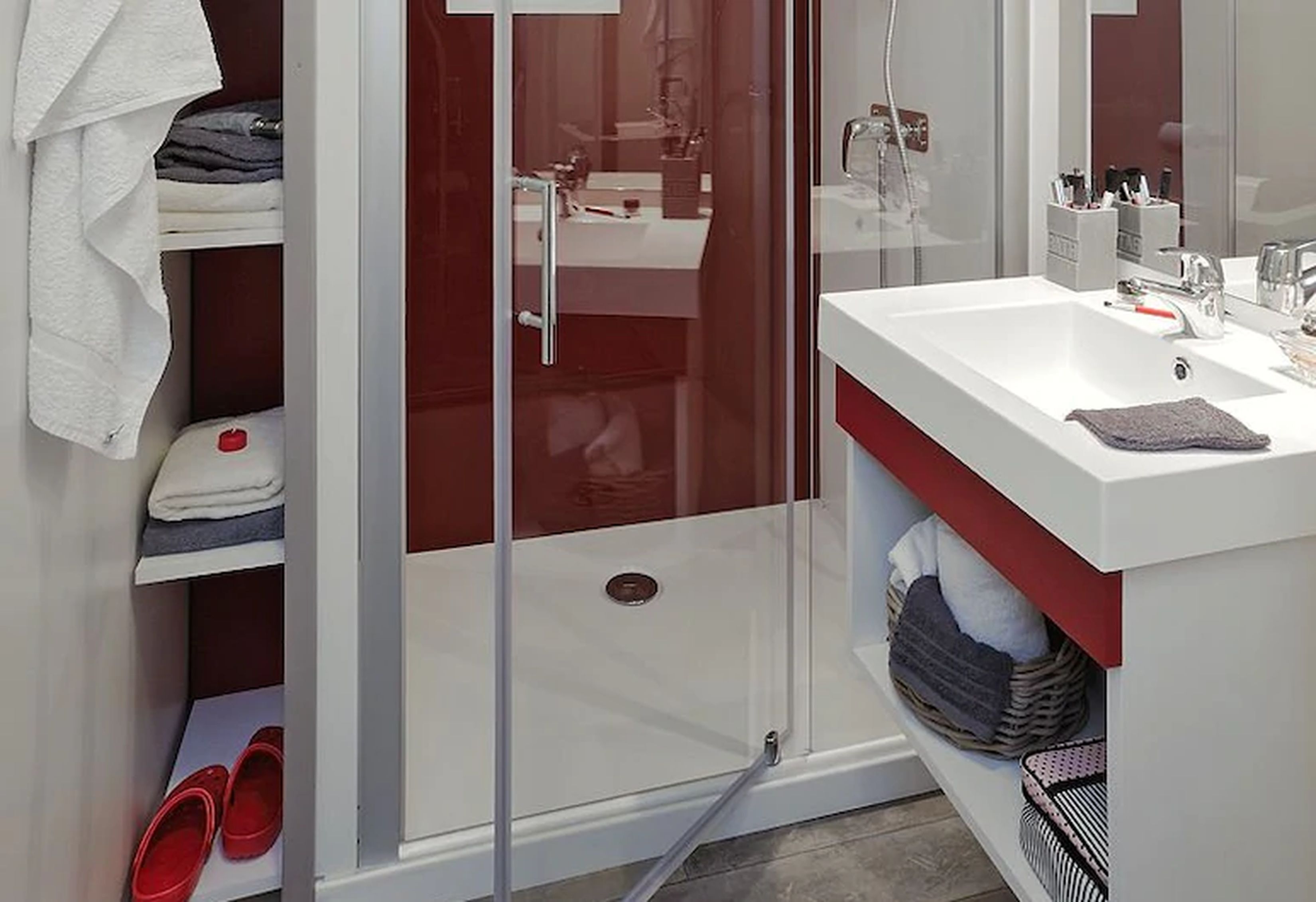 free toiletries, hair dryer, towels, soap