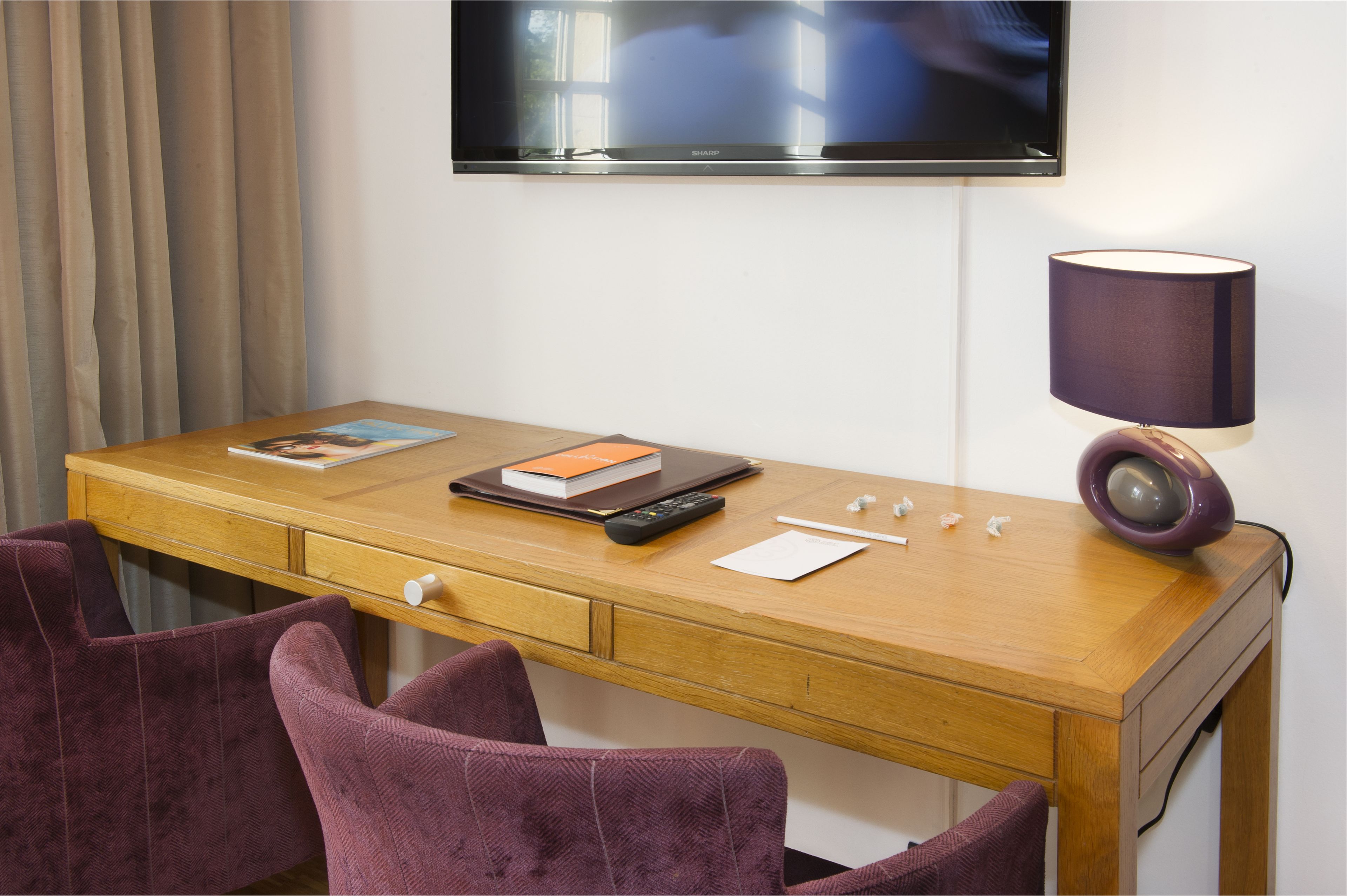 superior double room | in-room safe, individually decorated, desk, blackout curtains