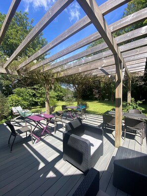 Terrace/patio - Citotel Le Clos Du Pontic (Landerneau)