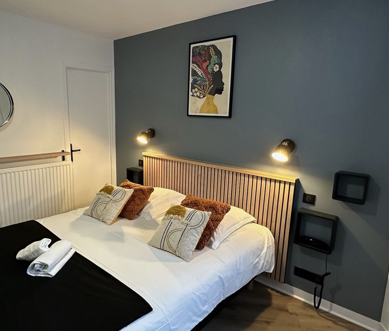comfort double room | 3 bedrooms, desk, iron/ironing board, free wifi