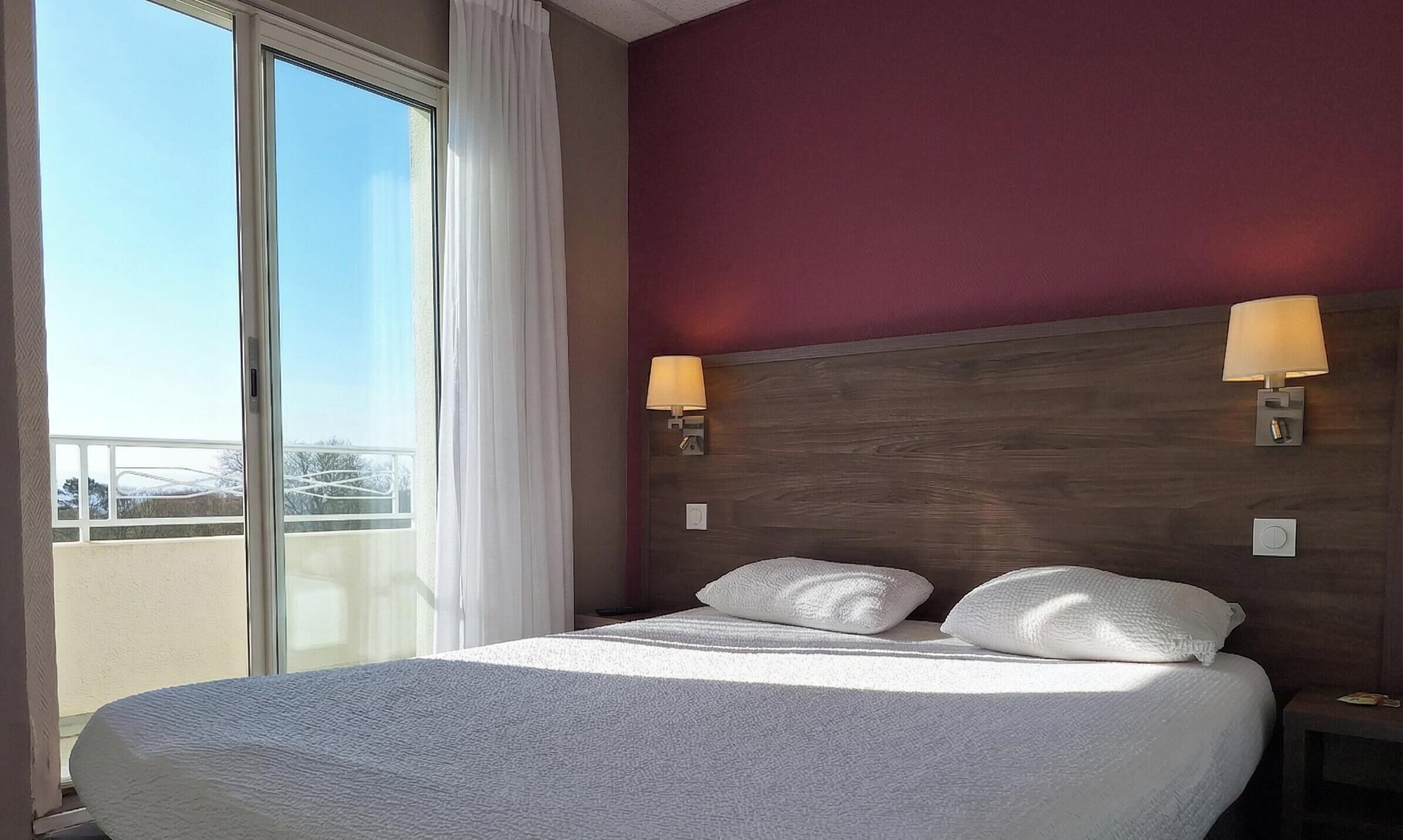 Habitación doble panorámica, vista al mar | Escritorio, cortinas blackout y insonorización 