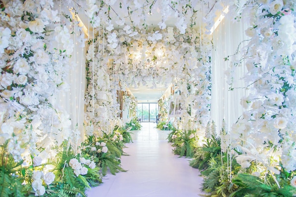 Indoor wedding