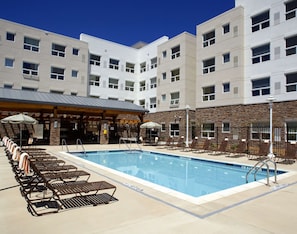 Seasonal outdoor pool