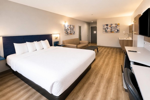 Suite, 1 Tempat Tidur King, Bebas Asap Rokok | Meja kerja, kedap suara, dan setrika/meja setrika