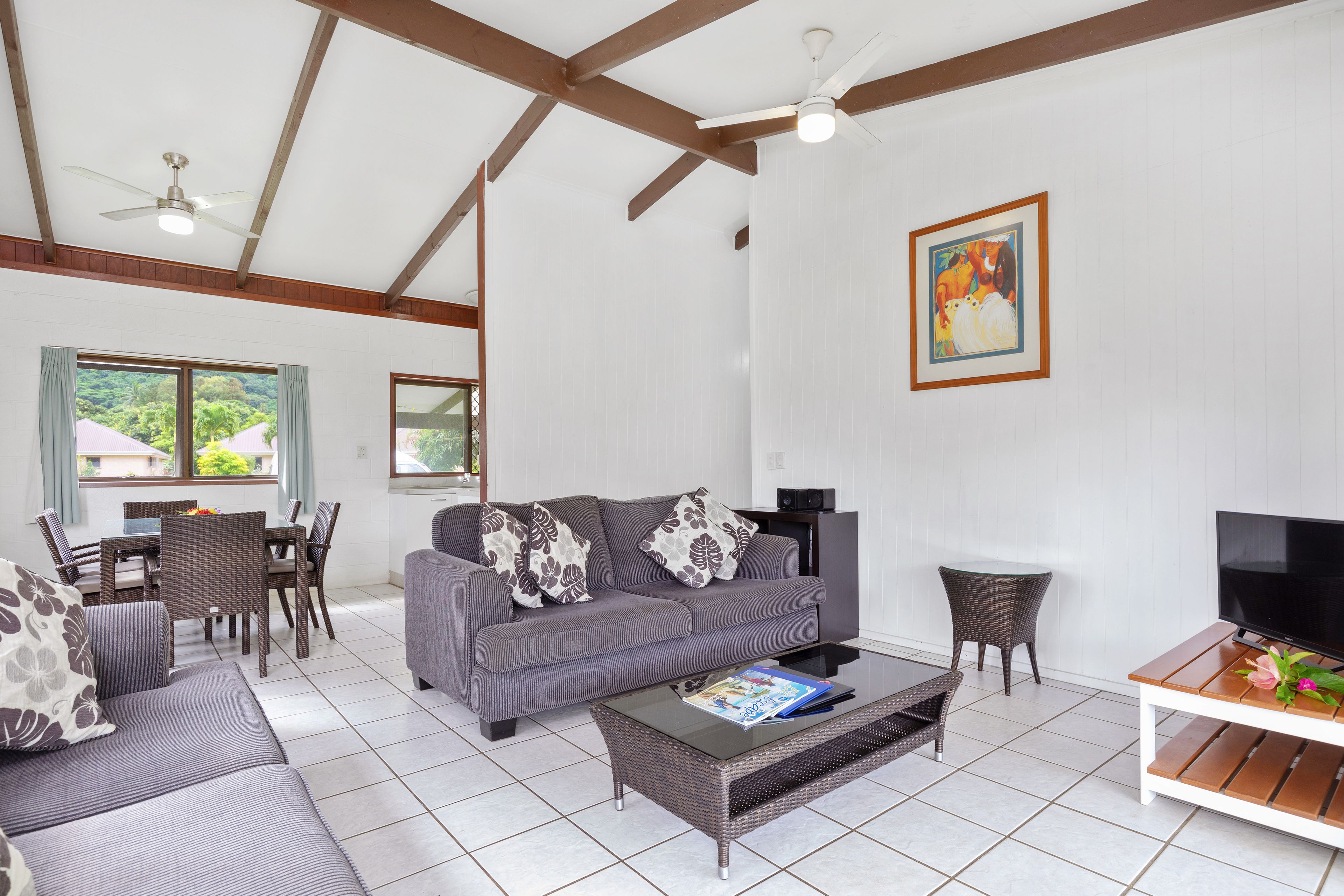 bungalow, 3 bedrooms, garden area | 2 bedrooms, premium bedding, pillow-top beds, in-room safe